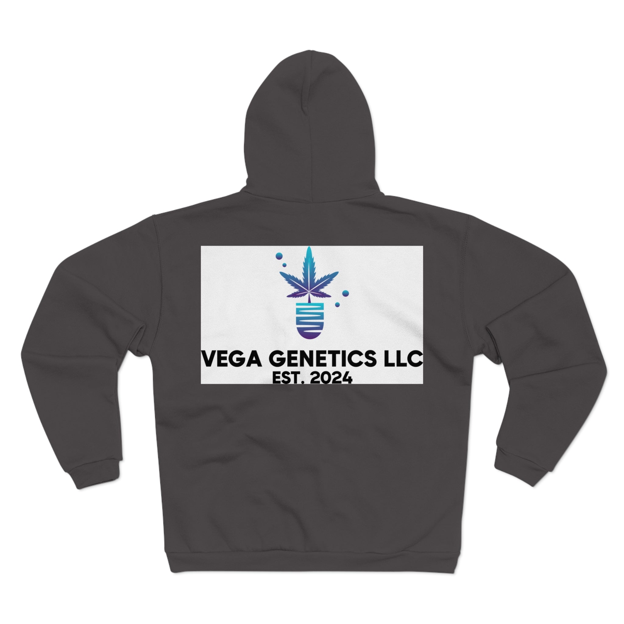 Chic Unisex Hooded Zip Sweatshirt with Silly Rabbit Artwork & Logo