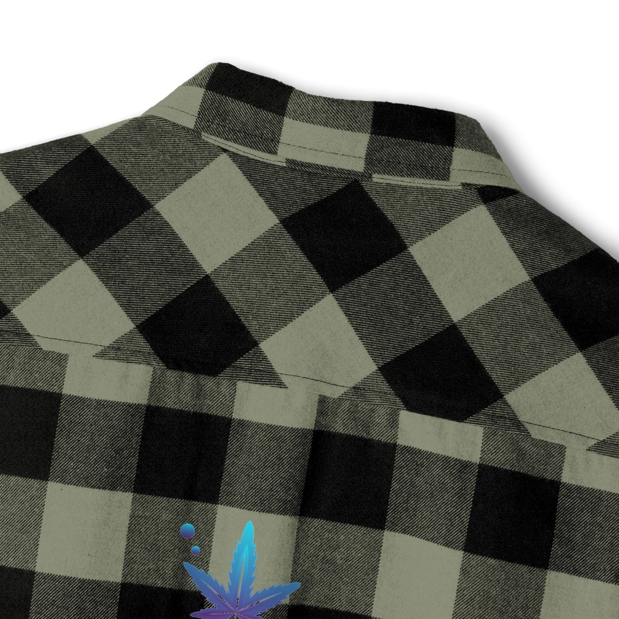 Cozy Unisex Vega Print Flannel Shirt, Perfect for Fall, Outdoor Adventures, Casual Wear, Comfortable Layering Option, Ideal Gift for Holidays
