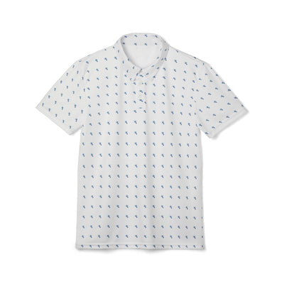 Coastal Vibes Vega Genetics Unisex Polo Shirt - Casual Comfort for Summer Adventures