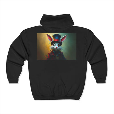 Silly Rabbit Full Zip Hoodie - Unisex Heavy Blend™