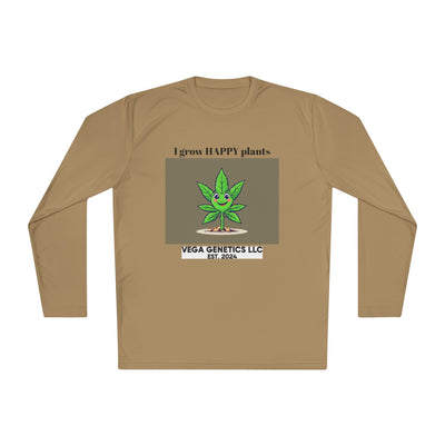 Cultivation Approved Unisex Lightweight Long Sleeve Tee with Happy Plant Design, Casual Apparel for Gardeners, Eco-Friendly Gift, Celebrating Nature, [...]