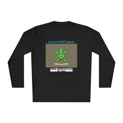 Cultivation Approved Unisex Lightweight Long Sleeve Tee with Happy Plant Design, Casual Apparel for Gardeners, Eco-Friendly Gift, Celebrating Nature, [...]