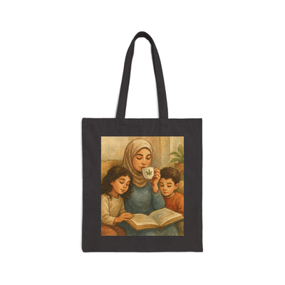 Cotton Canvas Tote Bag - Cannabis Storytime Image