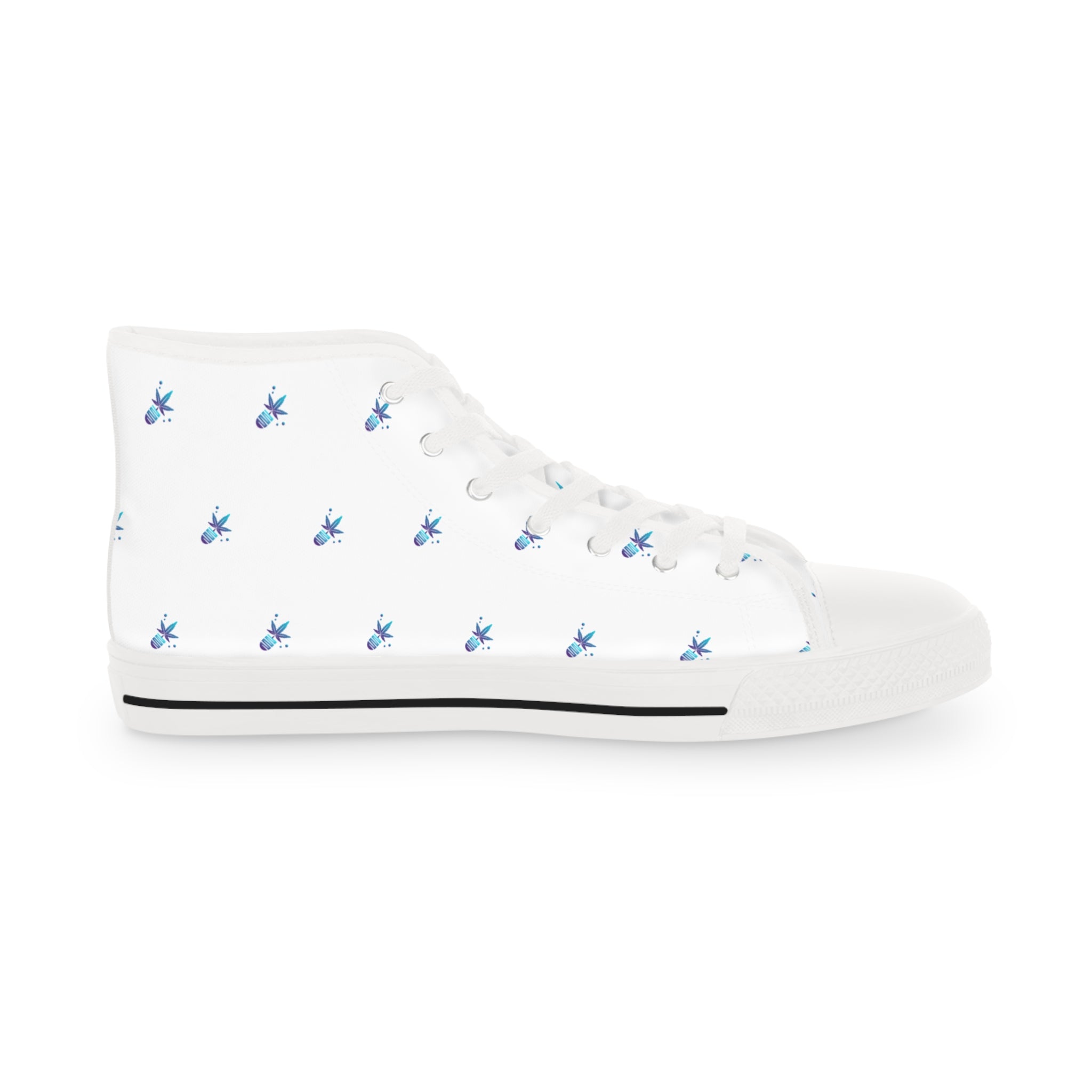 Stylish Vega Print High Top Sneakers for Men, Casual Footwear, Trendy Sneakers, Unique Design Shoes, Personalized Fashion, Gift for Him