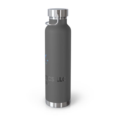 Vega Genetics logo Insulated Water Bottle, Cannabis Gift for anyone, Eco-Friendly Drinkware, Perfect for Outdoors, Birthday or 420 Celebration