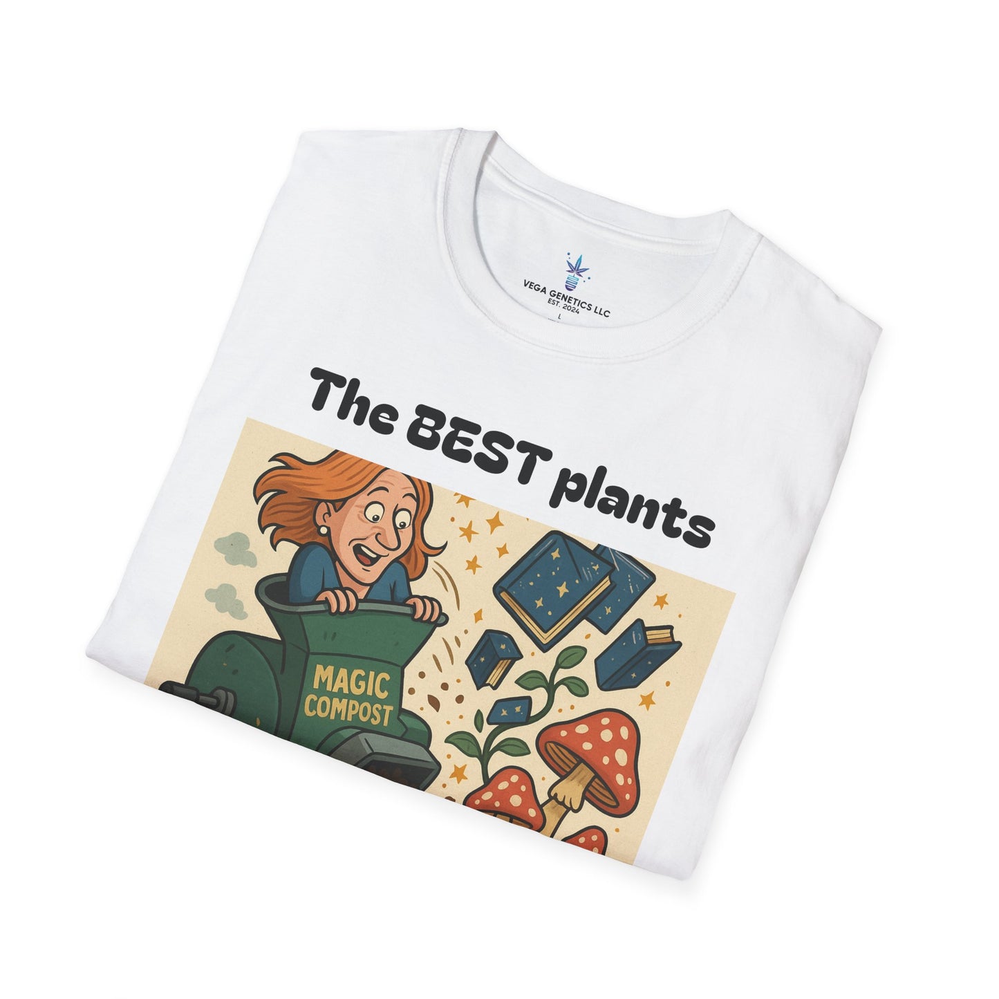 Magic Mulch Funny Gardening T-Shirt, Plant Lover Gift, Eco-Friendly Shirt, Sustainable Fashion, Gardening Humor Tee, Magic Mulch Quote