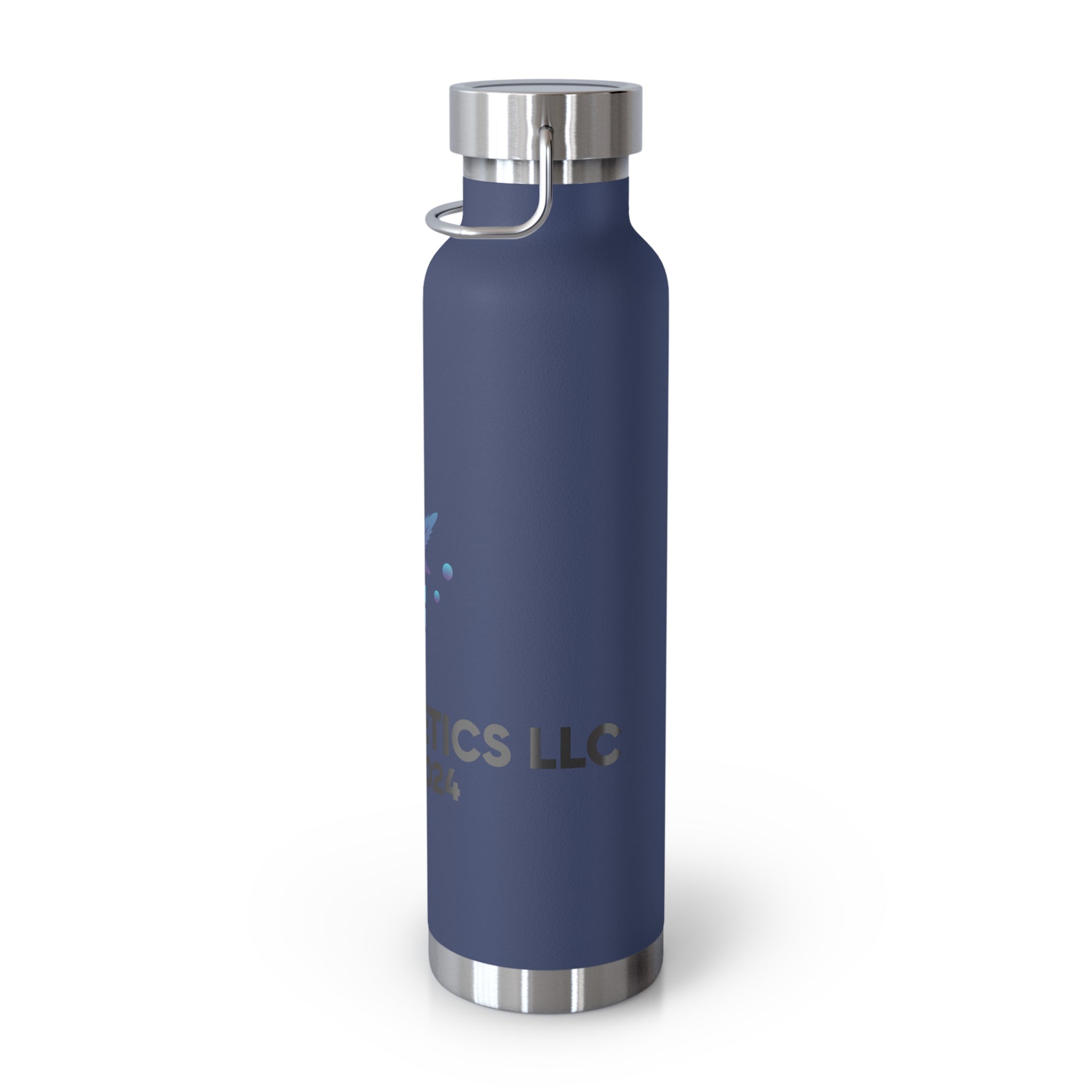 Vega Genetics logo Insulated Water Bottle, Cannabis Gift for anyone, Eco-Friendly Drinkware, Perfect for Outdoors, Birthday or 420 Celebration