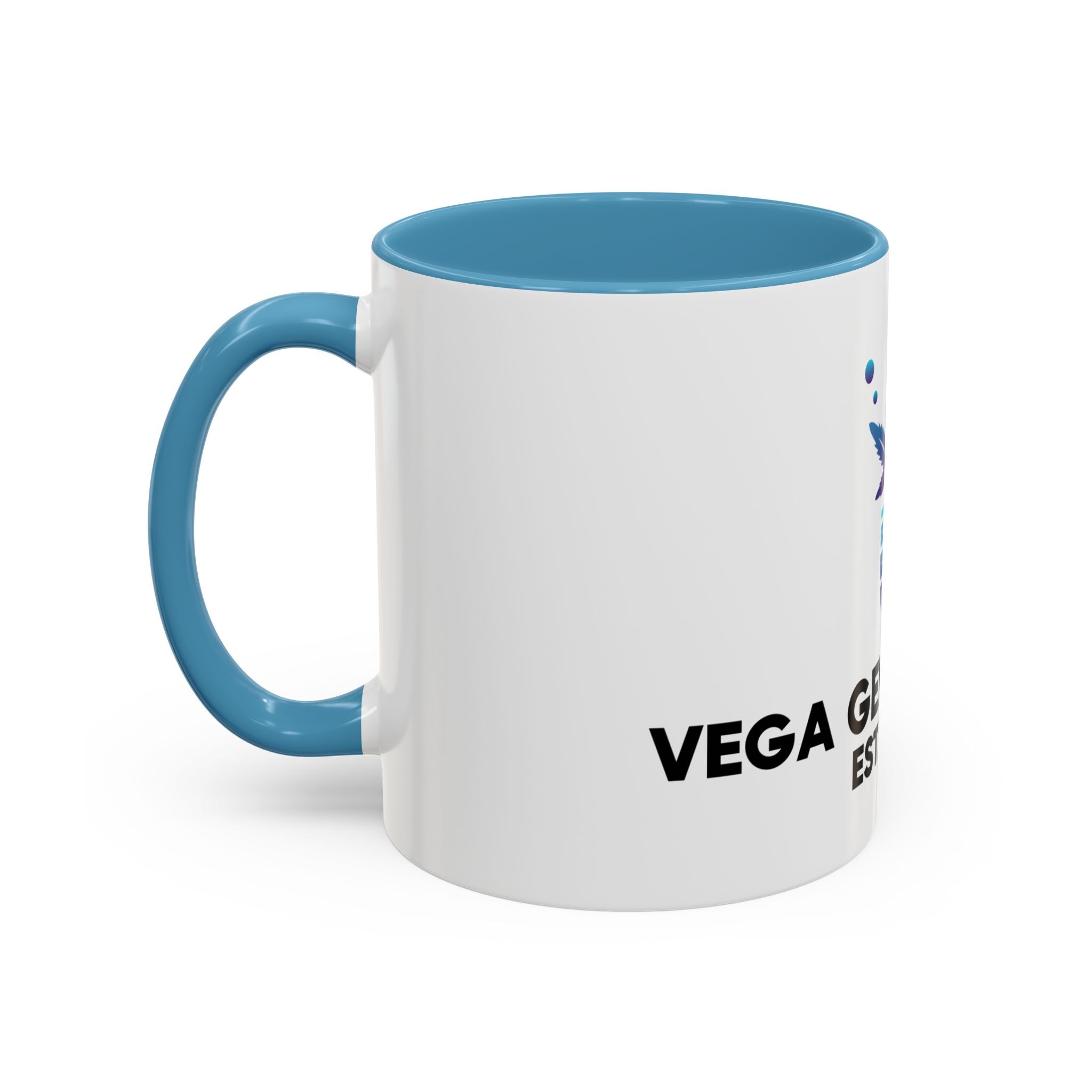 Vega Genetics Accent Coffee Mug - Perfect Gift for 420 Enthusiasts