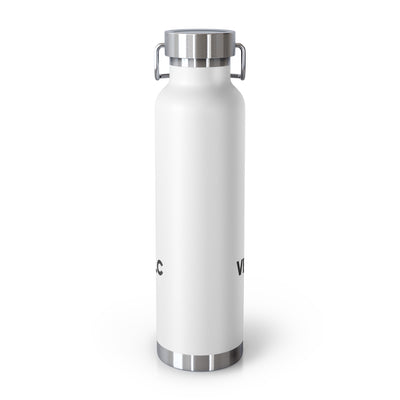 Vega Genetics logo Insulated Water Bottle, Cannabis Gift for anyone, Eco-Friendly Drinkware, Perfect for Outdoors, Birthday or 420 Celebration