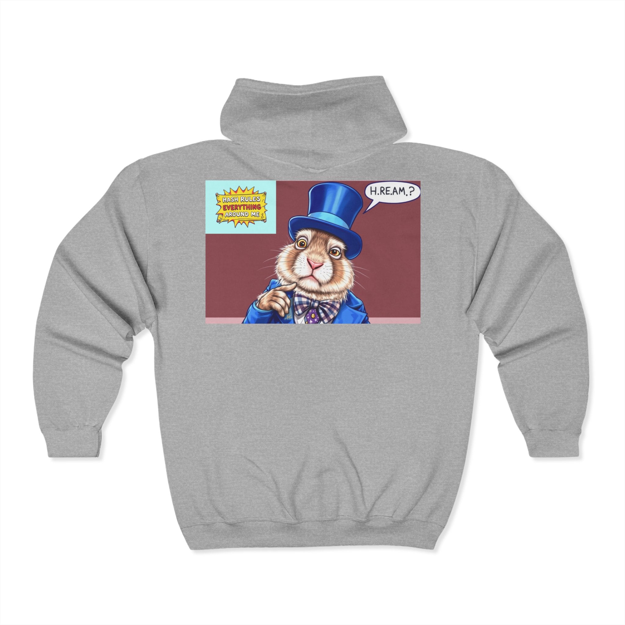 H.R.E.A.M.?? Full Zip Hoodie