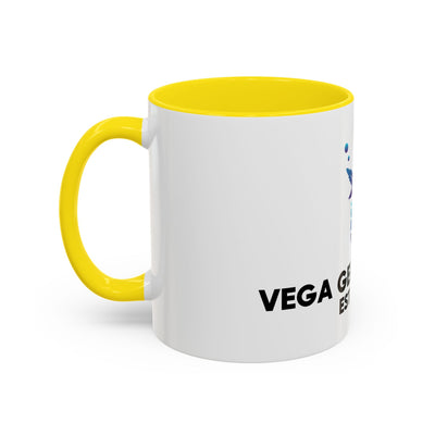 Vega Genetics Accent Coffee Mug - Perfect Gift for 420 Enthusiasts