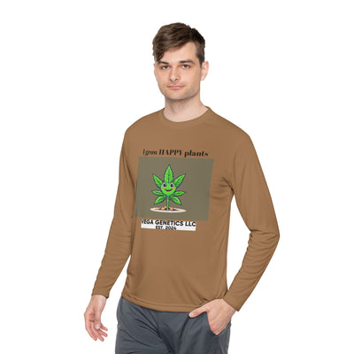 Cultivation Approved Unisex Lightweight Long Sleeve Tee with Happy Plant Design, Casual Apparel for Gardeners, Eco-Friendly Gift, Celebrating Nature, [...]