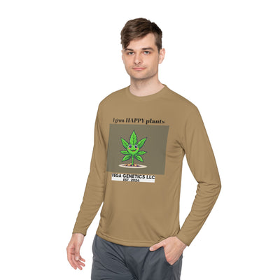 Cultivation Approved Unisex Lightweight Long Sleeve Tee with Happy Plant Design, Casual Apparel for Gardeners, Eco-Friendly Gift, Celebrating Nature, [...]
