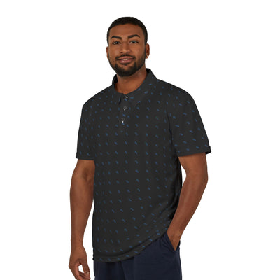 Coastal Vibes Vega Genetics Unisex Polo Shirt (Black) - Casual Comfort for Summer Adventures