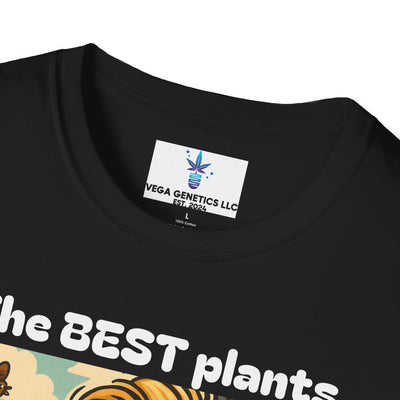 Grow Bigly Funny Gardening T-Shirt, Plant Lover Gift, Eco-Friendly Shirt, Sustainable Fashion, Gardening Humor Tee, Grow Bigly Quote