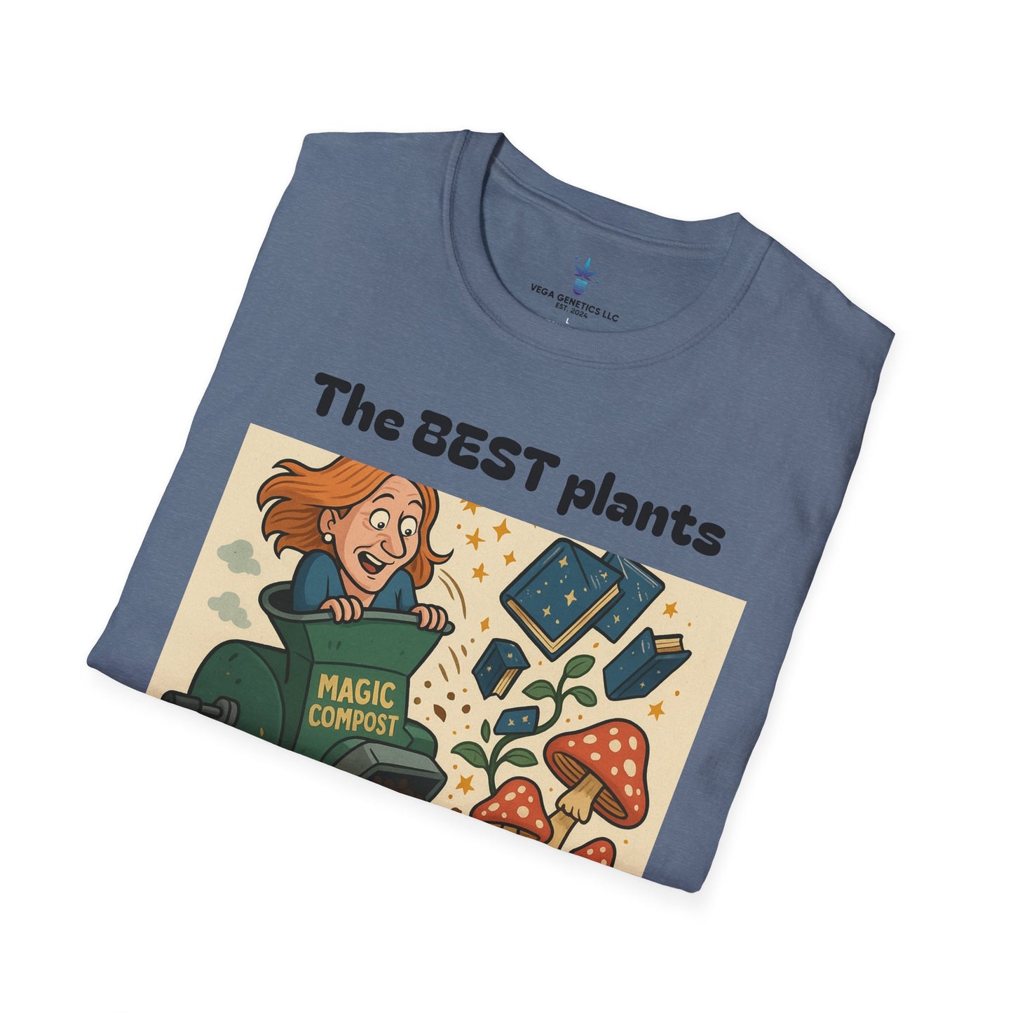 Magic Mulch Funny Gardening T-Shirt, Plant Lover Gift, Eco-Friendly Shirt, Sustainable Fashion, Gardening Humor Tee, Magic Mulch Quote