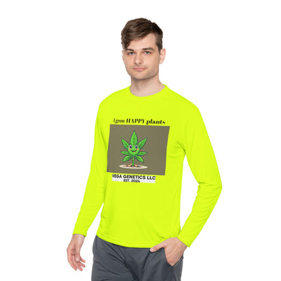 Cultivation Approved Unisex Lightweight Long Sleeve Tee with Happy Plant Design, Casual Apparel for Gardeners, Eco-Friendly Gift, Celebrating Nature, [...]