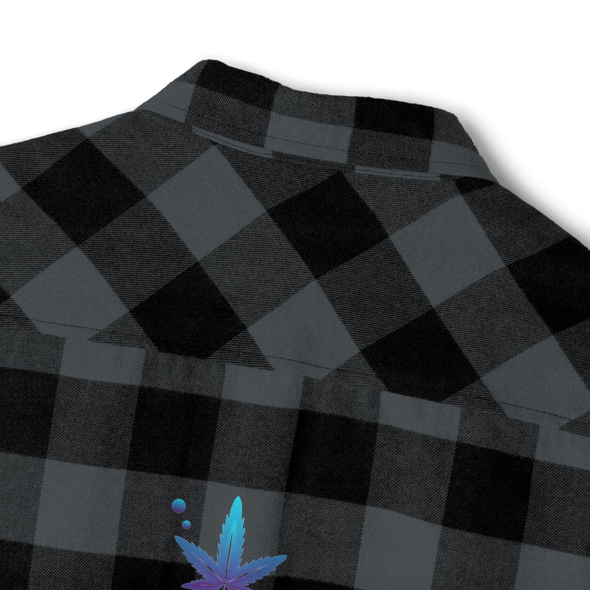 Cozy Unisex Vega Print Flannel Shirt, Perfect for Fall, Outdoor Adventures, Casual Wear, Comfortable Layering Option, Ideal Gift for Holidays
