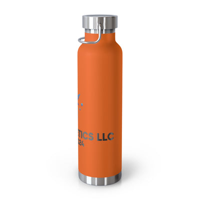 Vega Genetics logo Insulated Water Bottle, Cannabis Gift for anyone, Eco-Friendly Drinkware, Perfect for Outdoors, Birthday or 420 Celebration