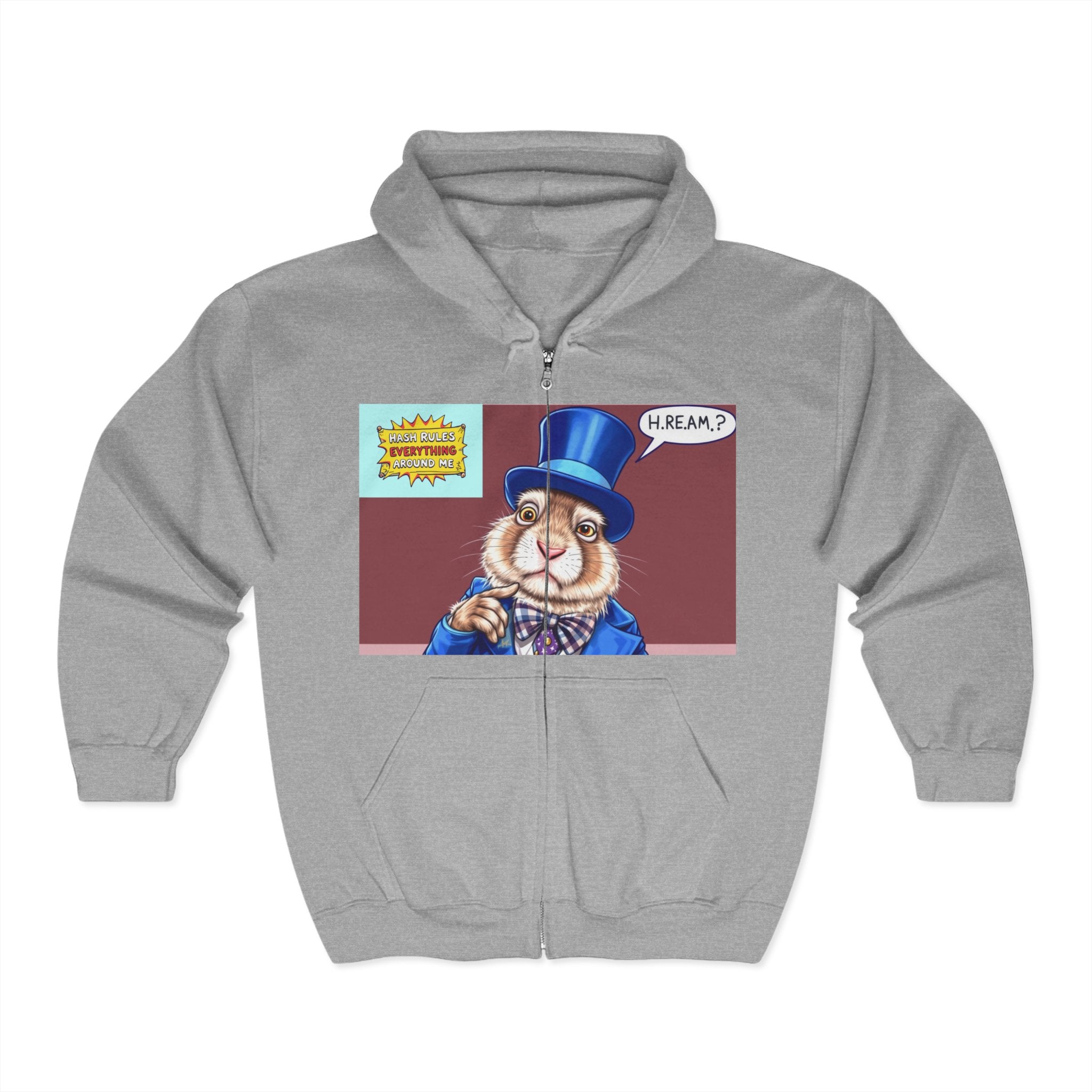 H.R.E.A.M.?? Full Zip Hoodie