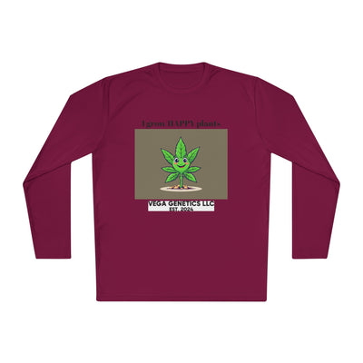 Cultivation Approved Unisex Lightweight Long Sleeve Tee with Happy Plant Design, Casual Apparel for Gardeners, Eco-Friendly Gift, Celebrating Nature, [...]