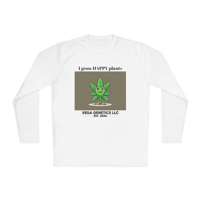 Cultivation Approved Unisex Lightweight Long Sleeve Tee with Happy Plant Design, Casual Apparel for Gardeners, Eco-Friendly Gift, Celebrating Nature, [...]