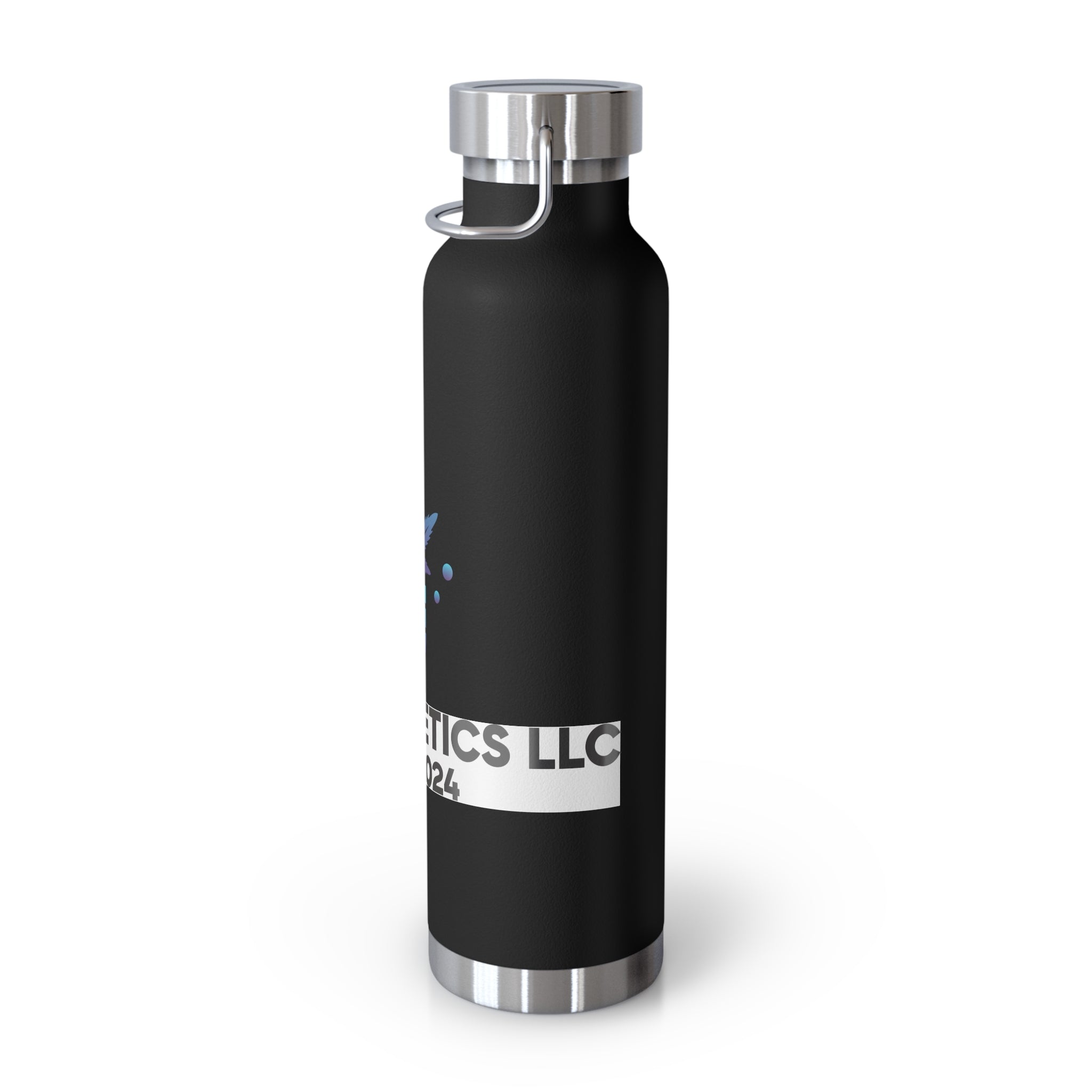 Vega Genetics logo Insulated Water Bottle, Cannabis Gift for anyone, Eco-Friendly Drinkware, Perfect for Outdoors, Birthday or 420 Celebration