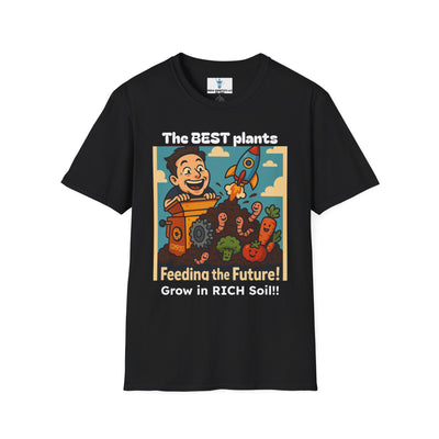 Feeding the Future Funny Gardening T-Shirt, Plant Lover Gift, Eco-Friendly Shirt, Sustainable Fashion, Gardening Humor Tee, Feeding the Future Quote
