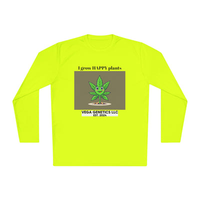 Cultivation Approved Unisex Lightweight Long Sleeve Tee with Happy Plant Design, Casual Apparel for Gardeners, Eco-Friendly Gift, Celebrating Nature, [...]