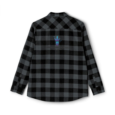 Cozy Unisex Vega Print Flannel Shirt, Perfect for Fall, Outdoor Adventures, Casual Wear, Comfortable Layering Option, Ideal Gift for Holidays